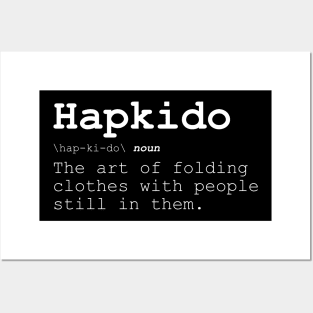 Hapkido - Meaning Dictionary Style Posters and Art